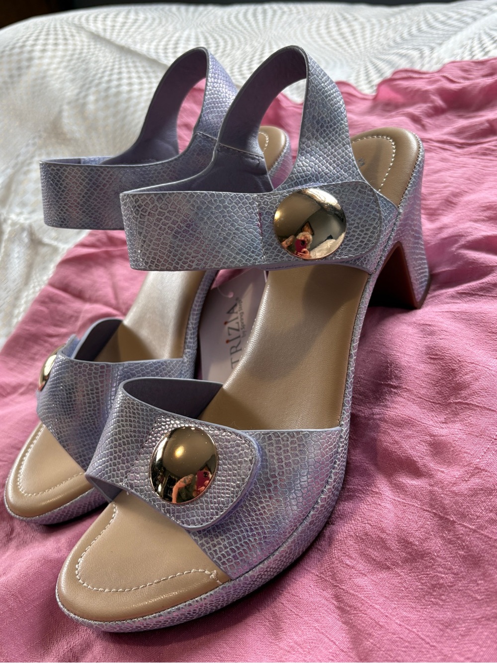 Sandals ~ Completely Adjustable to Accommodate Every Width foot in Comfort
Lilac